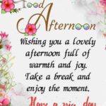 55 Good afternoon Blessings Quotes, Wishes and Prayers