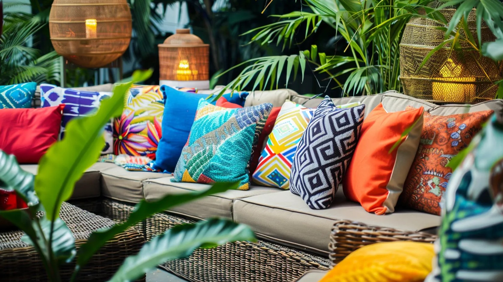 Custom Cushion Covers and Custom Outdoor Furniture Covers: A Fashionable shield against summer heat and UV rays