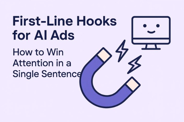 First‑Line Hooks for AI Ads: How to Win Attention in a Single Sentence