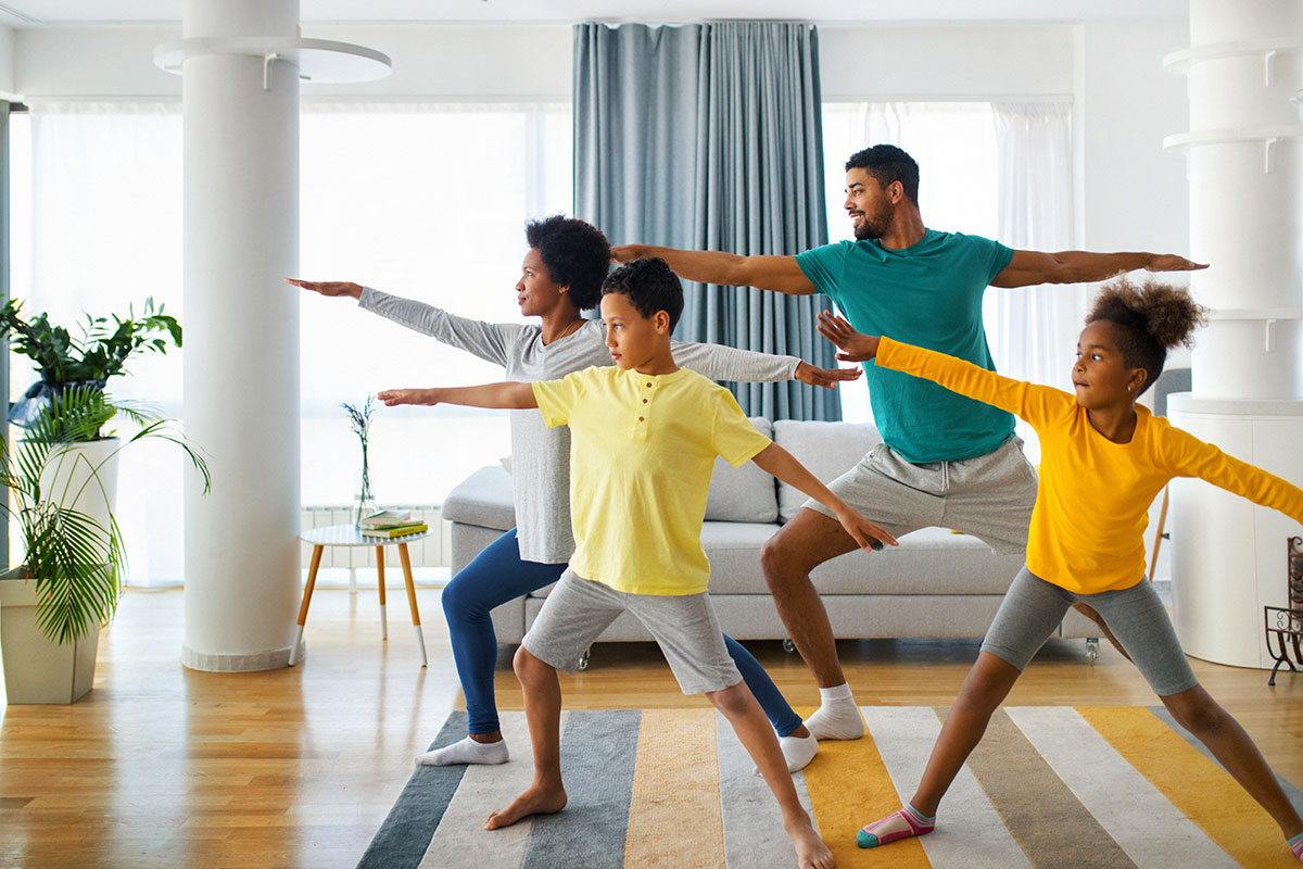 Festival-Season Sports at Home A calm, phone-first routine that respects family time